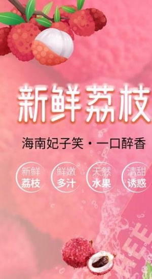 荔枝挂画水果挂画图片