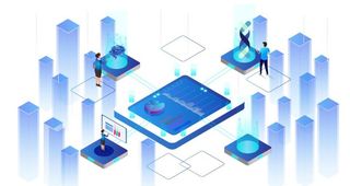 扁平化科技信息化素材图片