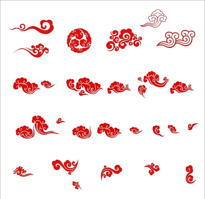 祥云图片cdr矢量模版下载