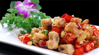 湖菜脆椒仔排图片