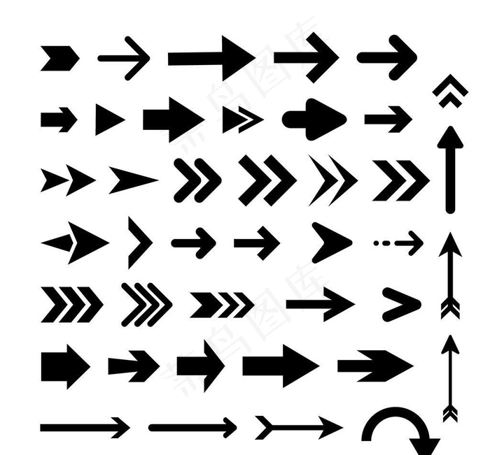 矢量箭头设计图片
