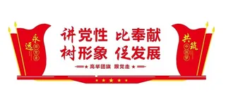 党建 讲党性 党文化墙 图片