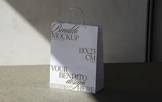 手提袋样机 图片