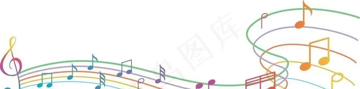 音符背景图片ai矢量模版下载