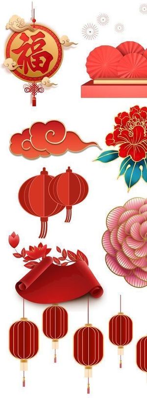 春节素材图片