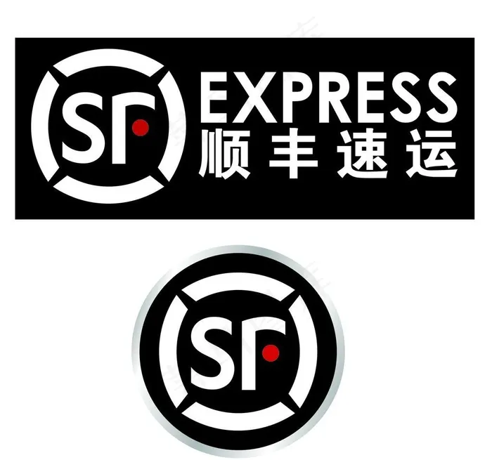 顺丰速运图片ai矢量模版下载