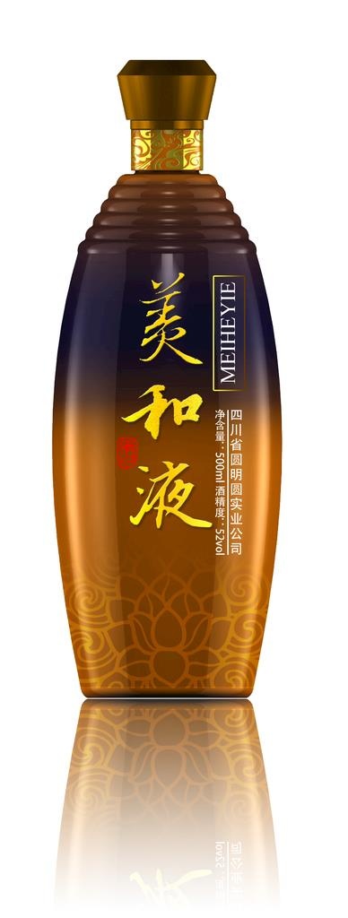 酒瓶设计图片(837x2040)psd模版下载