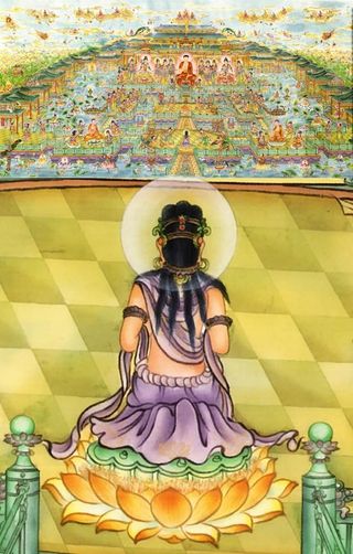 西方极乐世界,极乐世界,阿弥陀佛,