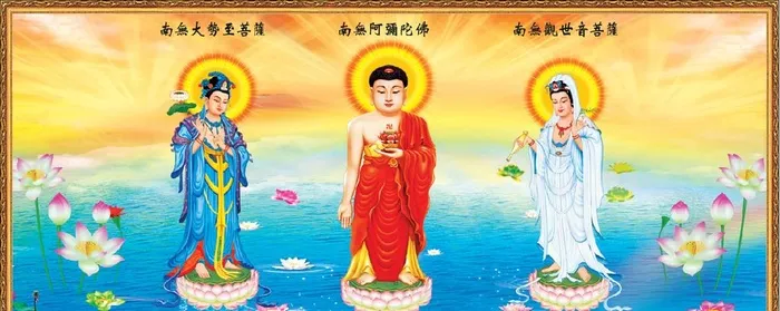 西方三圣图图片(40000x20000)psd模版下载
