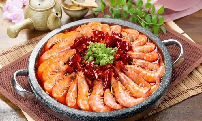 石锅大虾 图片