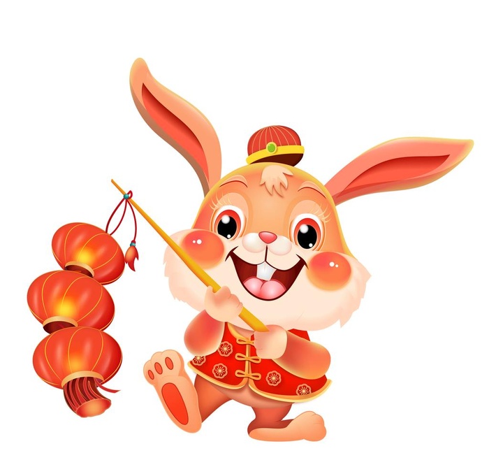 2023新年手提灯笼图片ai矢量模版下载