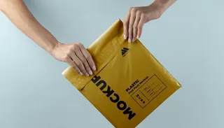 快递袋包裹样机图片