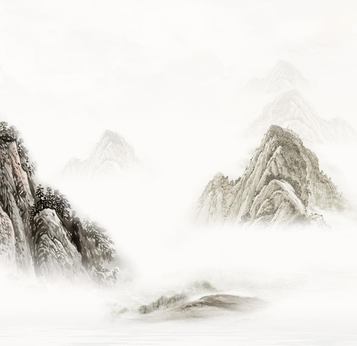 水墨画图片(7087x7087)psd模版下载