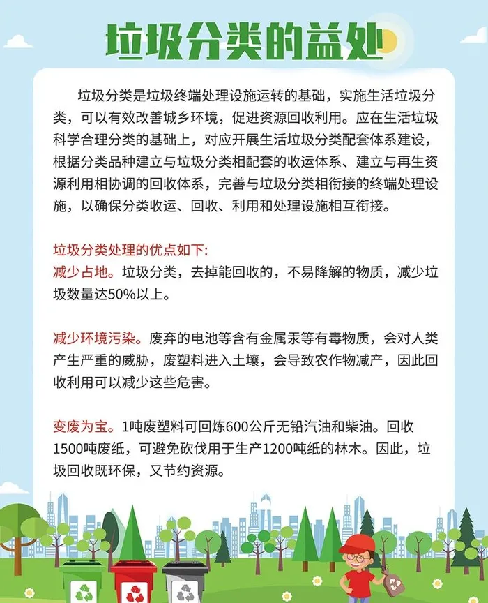垃圾分类海报图片(3543x4514)psd模版下载