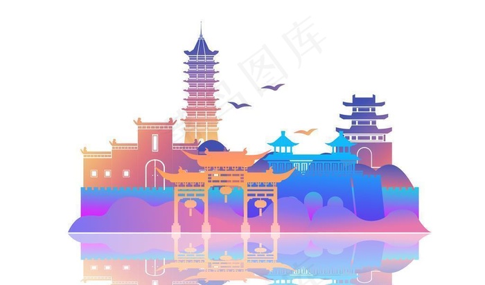 长沙地标建筑图片(4000x3000)psd模版下载