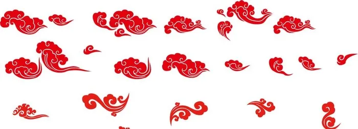 中式祥云图片ai矢量模版下载
