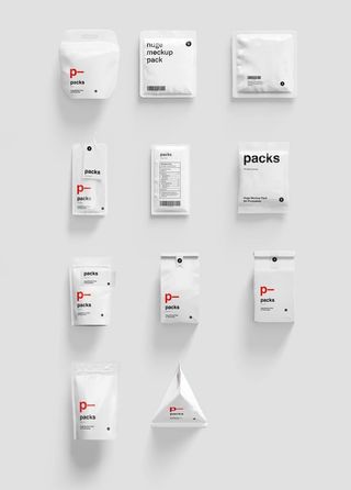 食物袋效果图图片