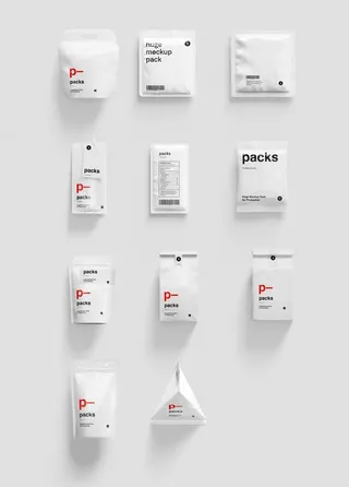 食物袋效果图图片