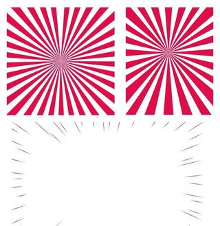 复古放射线背景素材图片