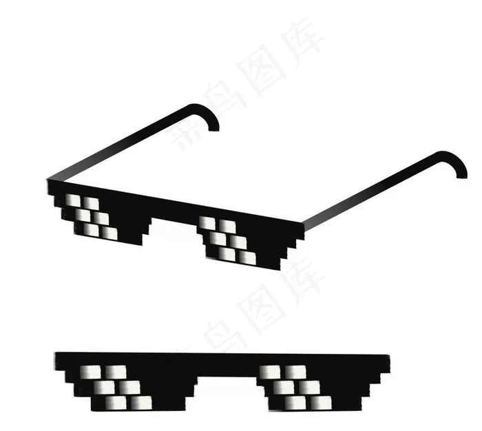 马赛克眼睛图片(2048x2048)psd模版下载