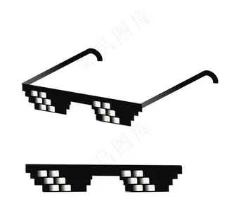 马赛克眼睛图片