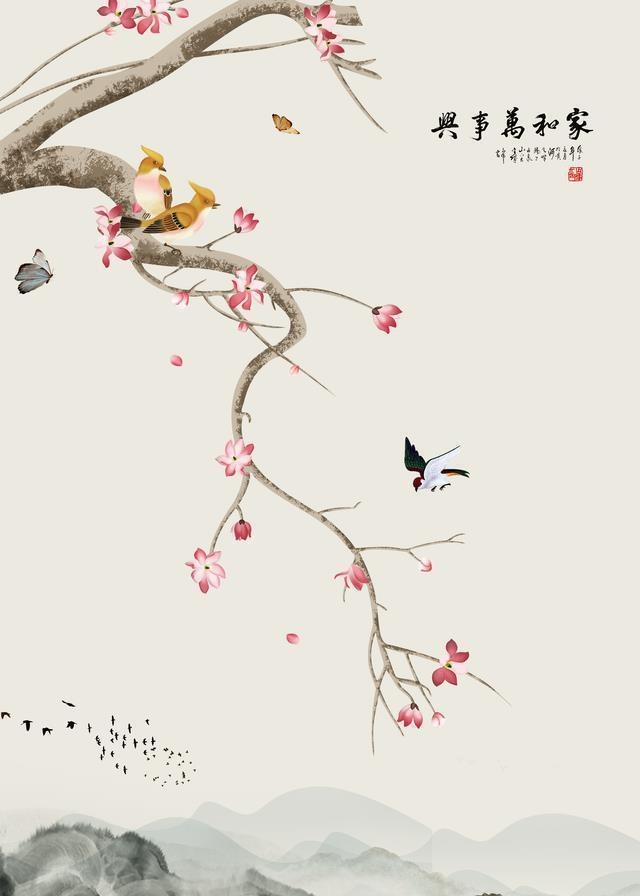 古典背景图片(2461x3937)psd模版下载