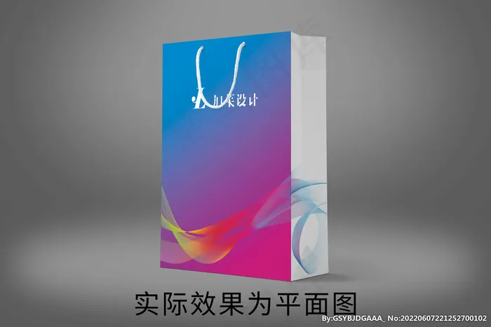 科技线条手提袋图片cdr矢量模版下载