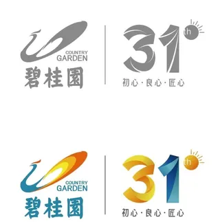 碧桂园 LOGO 31周年图片