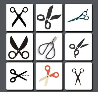 剪刀免抠元素图片