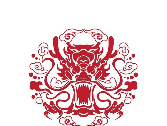 龙图片ai矢量模版下载