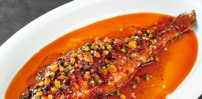 干烧大黄鱼图片