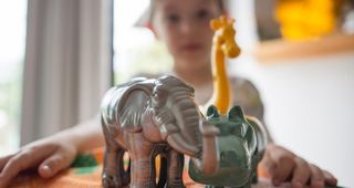 玩玩具的小孩图片