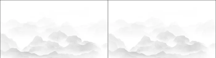 水墨山图片cdr矢量模版下载