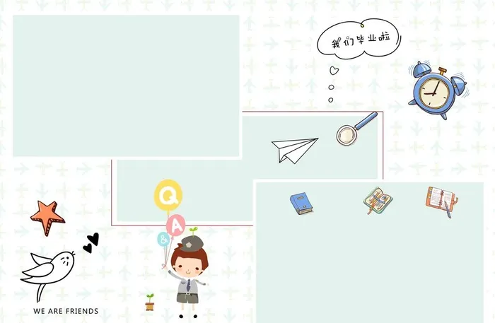 幼儿园毕业纪念册图片