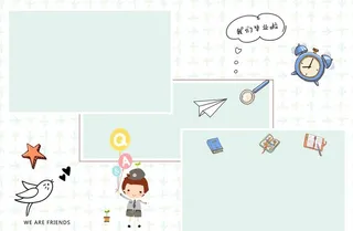 幼儿园毕业纪念册图片