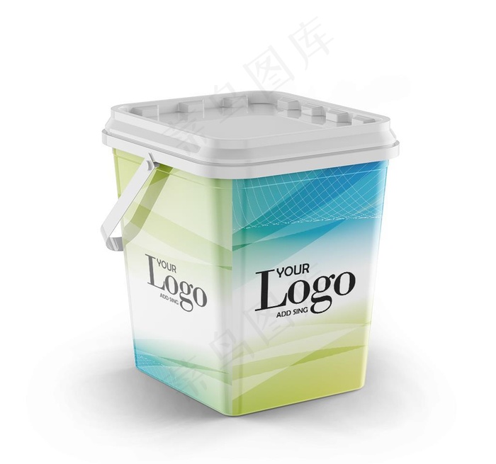 油漆桶样机图片