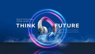 电子数码科技背景  图片