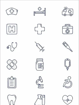 医院设备图标图片