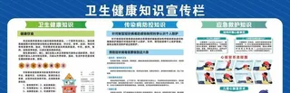 卫生健康知识宣传栏图片