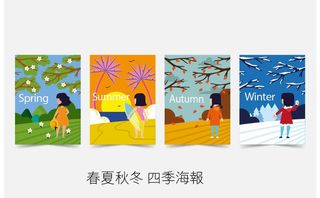 春夏秋冬海报图片