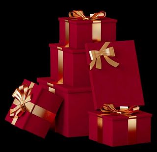 红色立体三八女王节图片