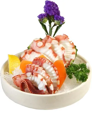 八爪鱼刺身图片