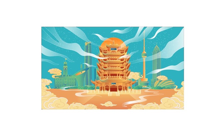 武汉地标 图片