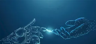 科技粒子背景图片