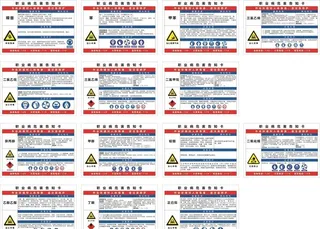 风险告知卡 职业病危害告知卡图片