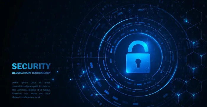 科技锁图片ai矢量模版下载