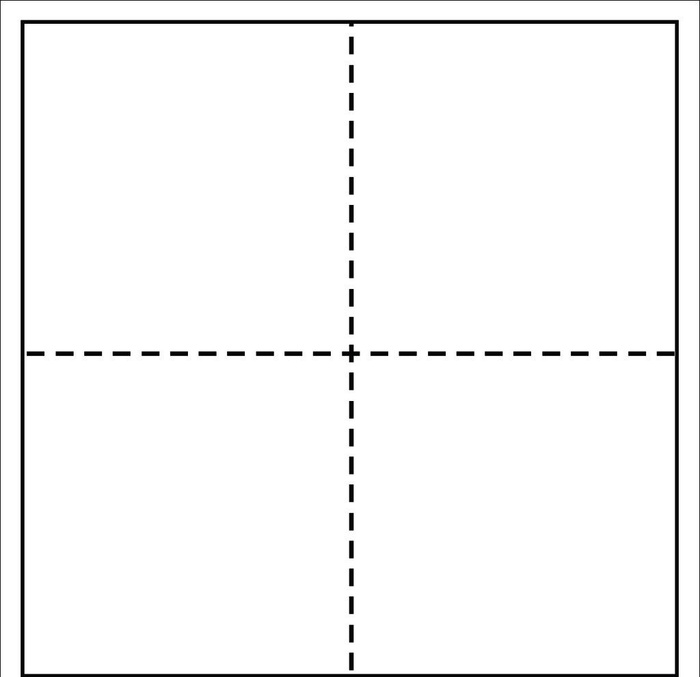 田字格板式模板图片
