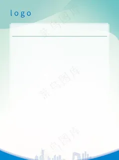 简洁企业能源电力科技展板图片