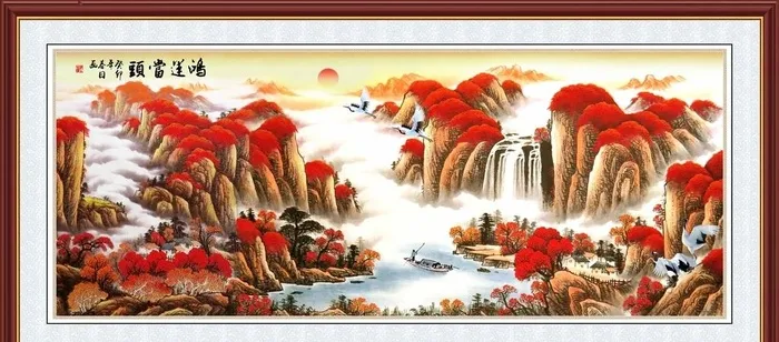 鸿运当头图片(1000x500)psd模版下载