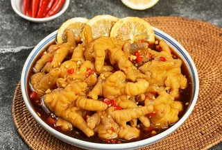 柠檬鸡爪图片